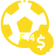 Aposte em esportes do mundo todo no F44!